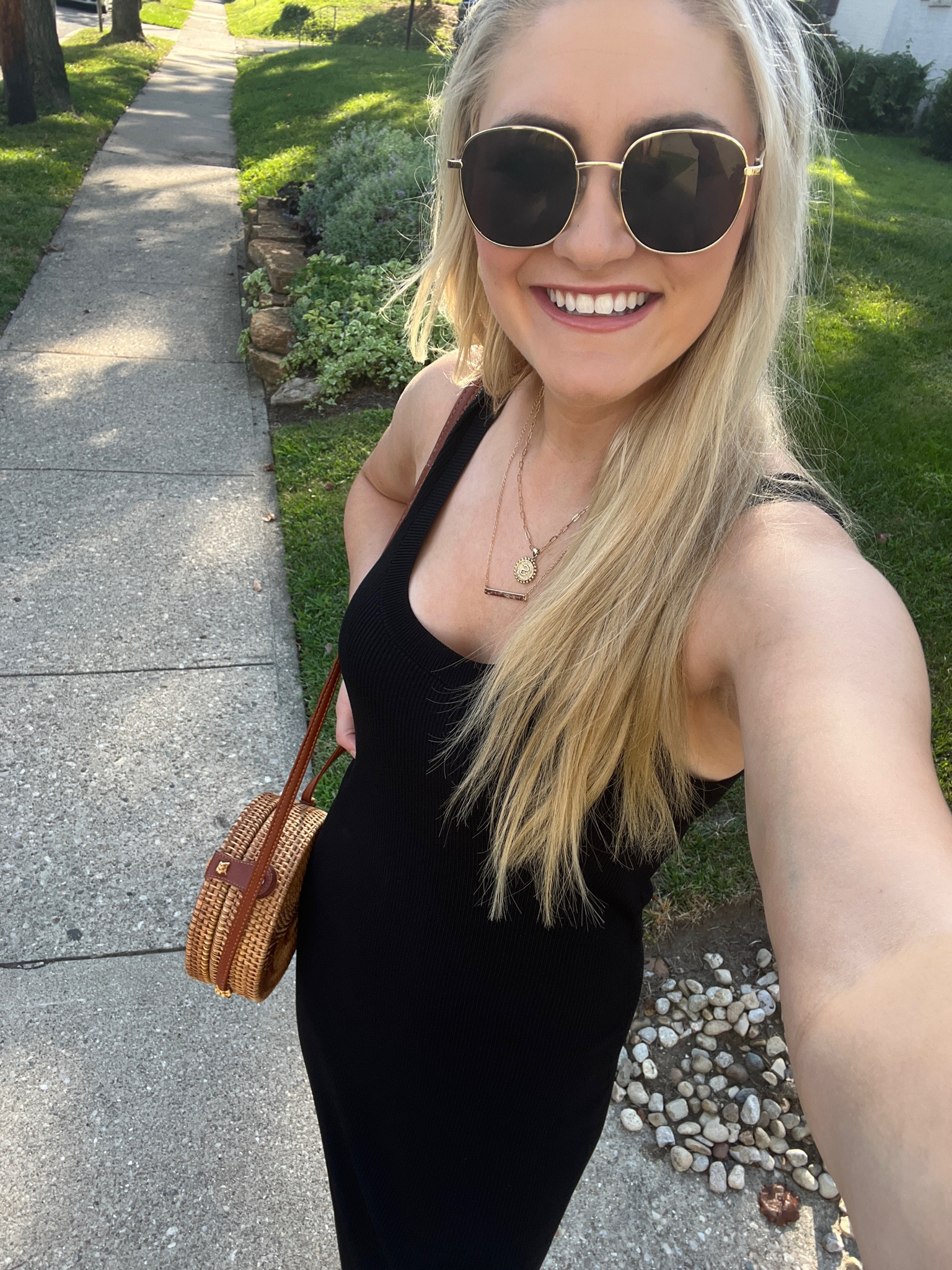 The cutest black dress on Amazon! Stretchy and so versatile!! 
Size medium! 

#LTKSeasonal #LTKFind #LTKfit