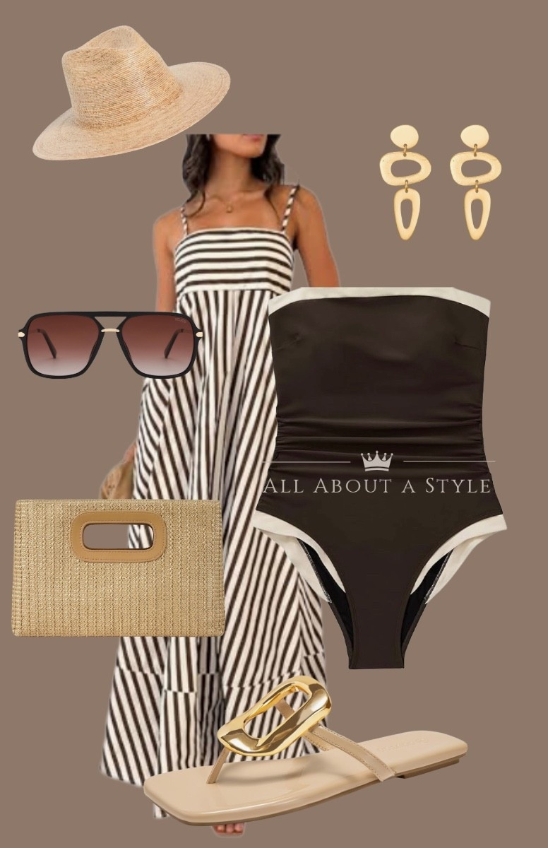 Coastal chic but make it effortless 🤍

This neutral moment is giving timeless vacation vibes — from the striped maxi to the gold accents. Pieces you’ll wear on repeat all season long.

Follow for chic, wearable style 🤍

#LTKStyle #VacationReady #NeutralStyle #ResortWear #Over40Style #ChicAndEffortless #LTKFinds #SummerStyle