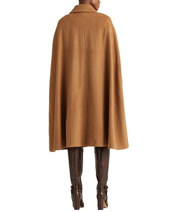 Lauren Ralph Lauren Women's Wool-Blend Cape & Reviews - Coats & Jackets - Women - Macy's | Macys (US)