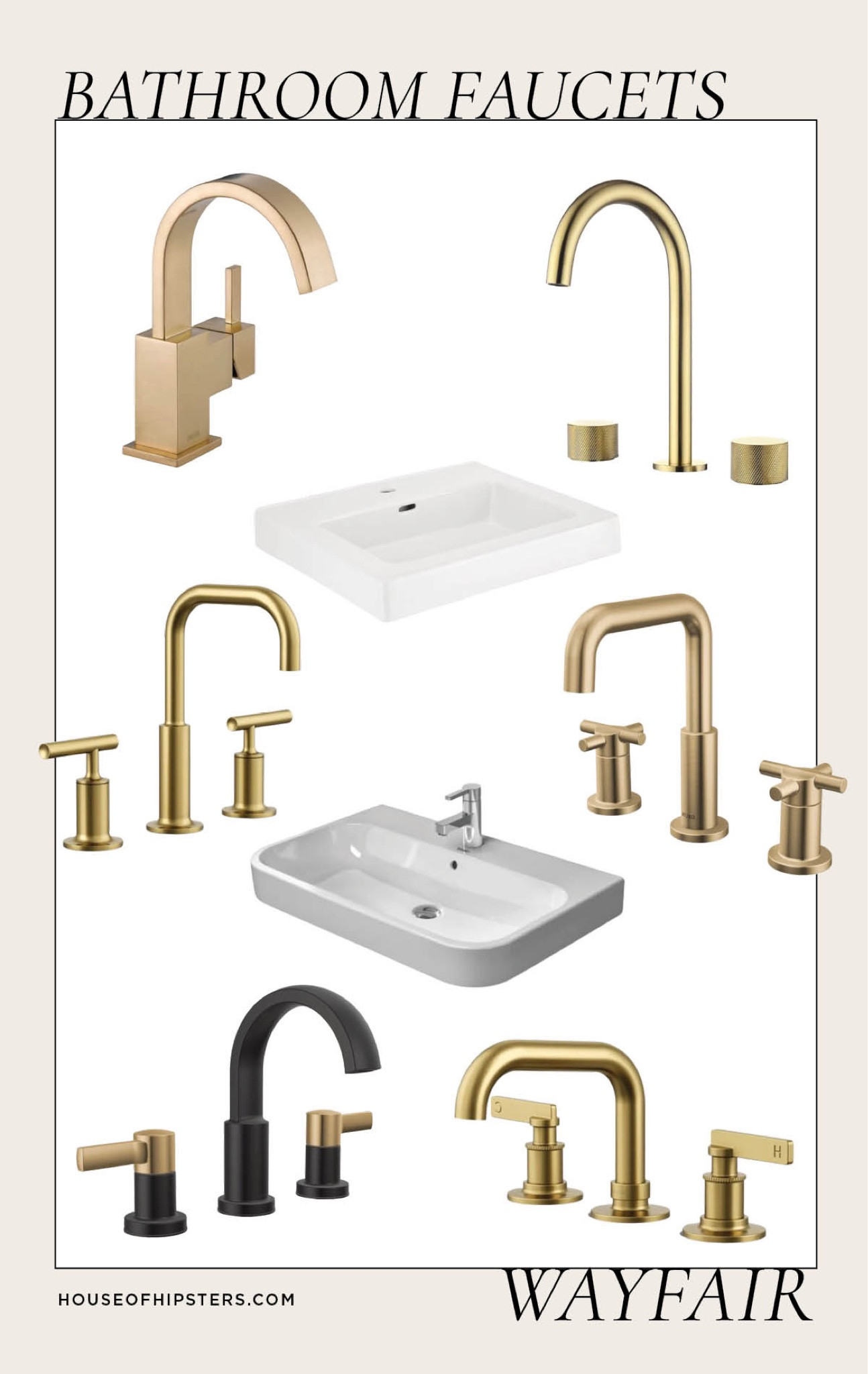 If you’re looking to DIY a bathroom vanity by dropping a sink into an antique dresser, these bathroom sinks might be perfect for your bathroom renovation. Elevate your bathroom design with these 3-hole and single hole bathroom faucets. 

@wayfair #wayfair #wayfairpartner 

Brass faucet, widespread faucet, three hole faucet, bathroom faucet, bathroom sink, bathroom renovation, bathroom remodel, interior design 

#LTKHome #LTKSaleAlert