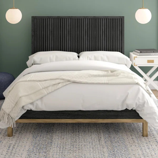 Doherty Solid Wood Low Profile Platform Bed | Wayfair North America