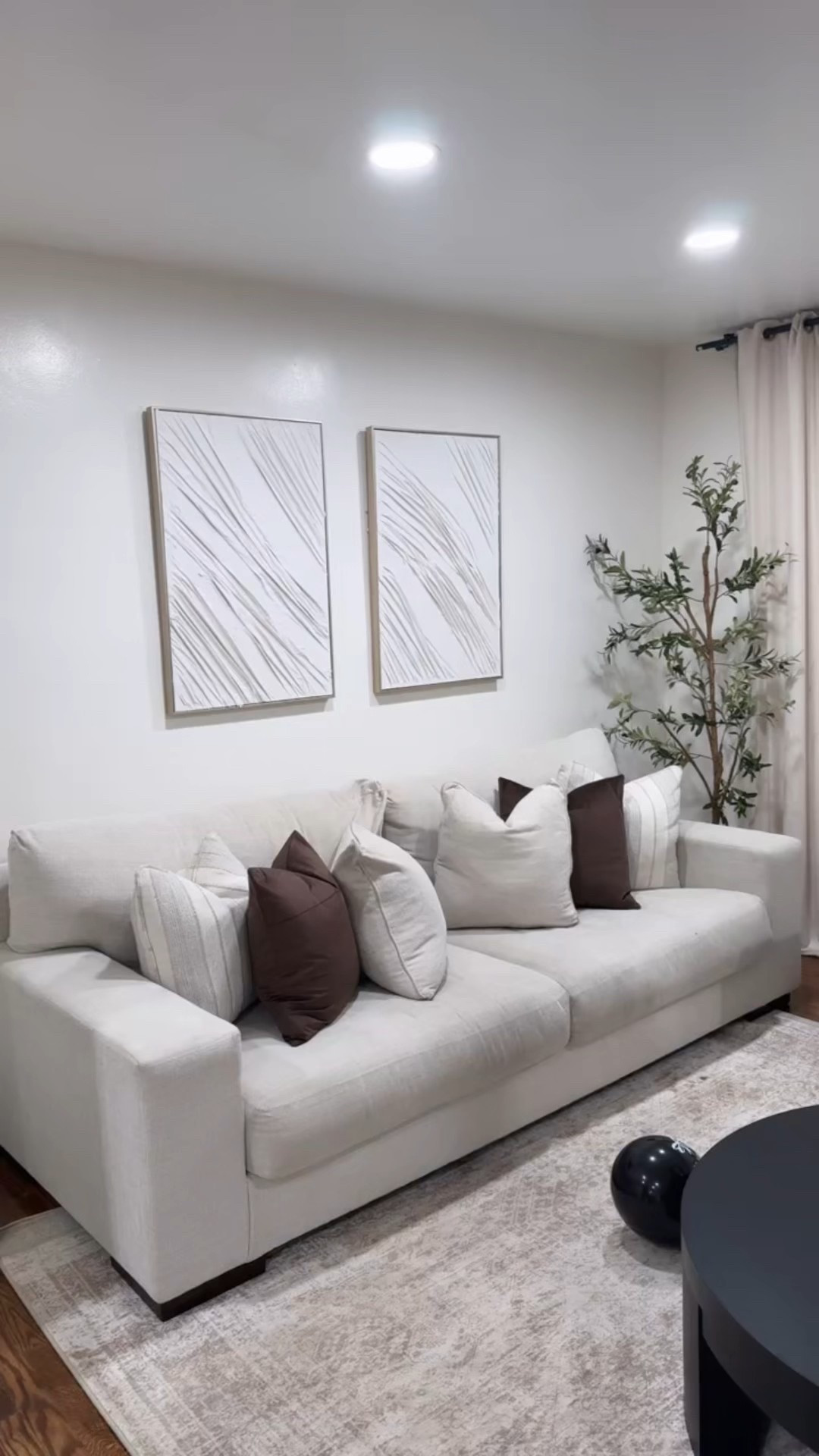 Adding touches of brown to my living room.

#LTKSeasonal