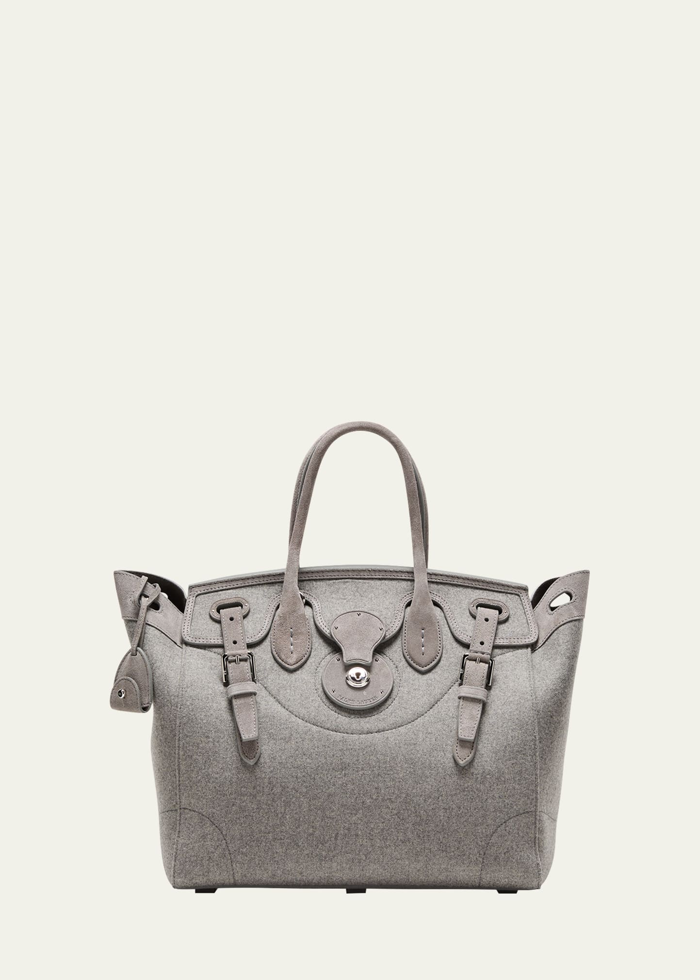 Ralph Lauren Collection Ricky 33 Wool Top-Handle Bag | Bergdorf Goodman