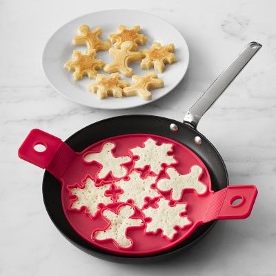 Holiday 7-in-1 Silicone Pancake Flipper | Williams-Sonoma