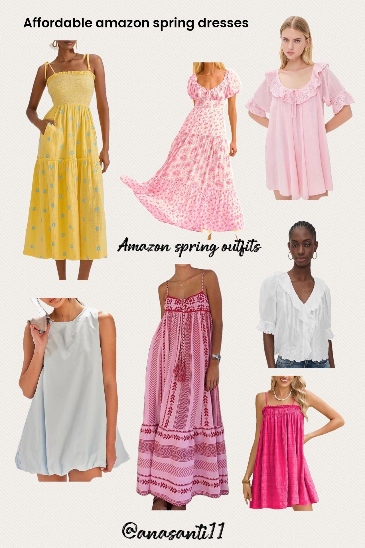 Amazon spring outfits that look expensive but are actually under $50 🌸✨  
Think flowy dresses, comfy sets, and easy everyday outfits you’ll keep reaching for.

These are my go-to pieces for that effortless, feminine spring vibe 🤍  
Perfect for brunch dates, errands, or a casual day out — all linked on my LTK 💌

amazon spring outfits, affordable spring dresses, amazon fashion finds, spring outfit ideas, budget friendly outfits, casual spring style, feminine outfits, everyday outfits, amazon dresses, spring wardrobe essentials, neutral outfits, trendy amazon finds, ltk spring outfits, spring outfit inspo, chic casual looks  

#ltkstyle #ltkfashion #ltkunder50 #amazonfinds #amazonfashion #amazonstyle #springoutfits #springdresses #affordablefashion #budgetstyle #ootd #outfitinspo #springstyle #casualchic #everydaystyle #femininefashion #girlystyle #amazonmusthaves #springwardrobe #styleinspo #trendystyle #amazonoutfits #simpleoutfits #springlooks #fashionfinds #ltkseasonal #ltkstyletip #ltkfindsunder50 

#LTKSeasonal #LTKspring #LTKootd