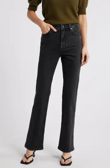 The Ruler High Waist Straight Leg Jeans | Nordstrom