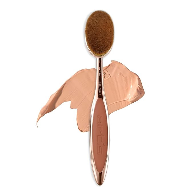 Artis Elite Oval 7 Blonde Fibre Brush – Professional Dense Makeup Applicator for Foundation, Cr... | Amazon (US)