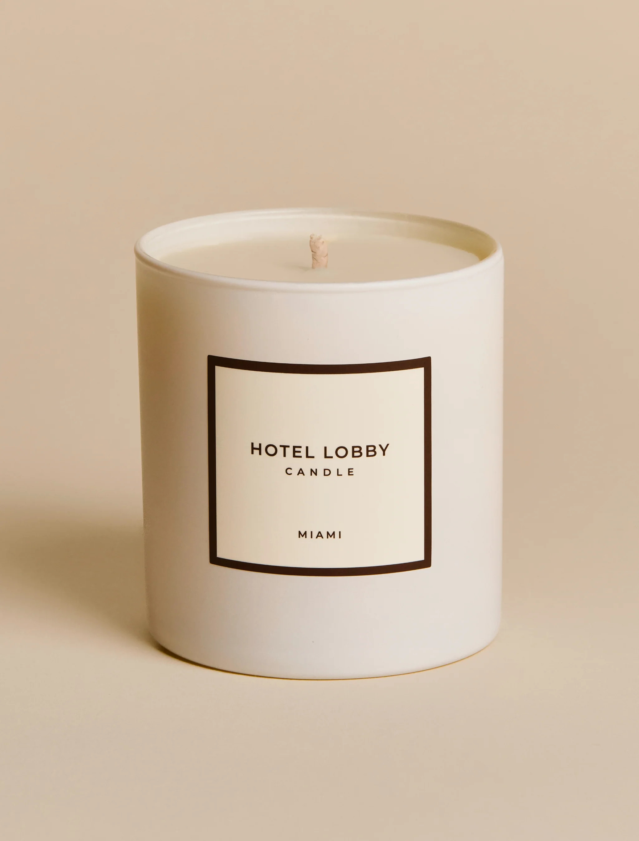 Miami Candle | Hotel Lobby Candle