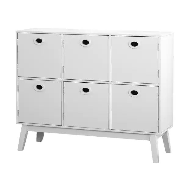 Simple Living Jamie Storage Cabinet - White | Bed Bath & Beyond