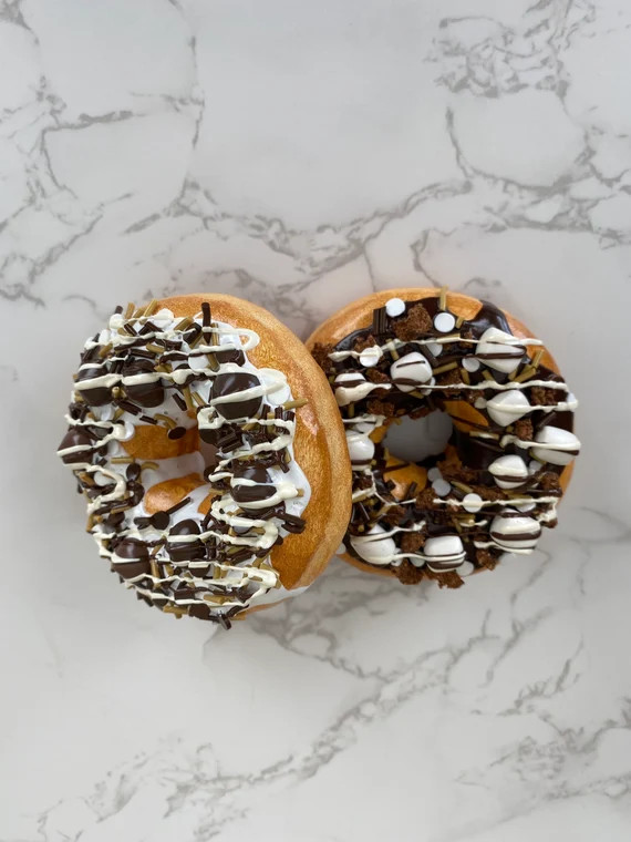 Faux Loaded Smores Donut Set - Etsy | Etsy (US)