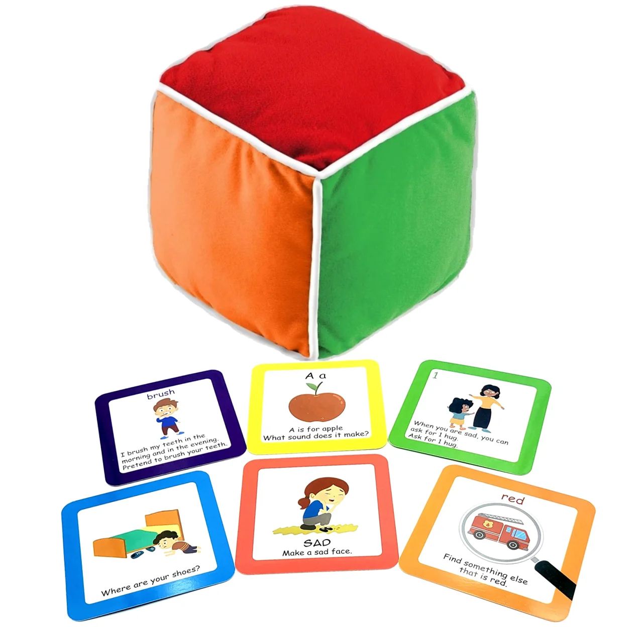 Thought-Spot: Play & Learn Cube for Toddlers: Child's 1st Fun Learning Game! Teaches Colors, Numb... | Walmart (US)