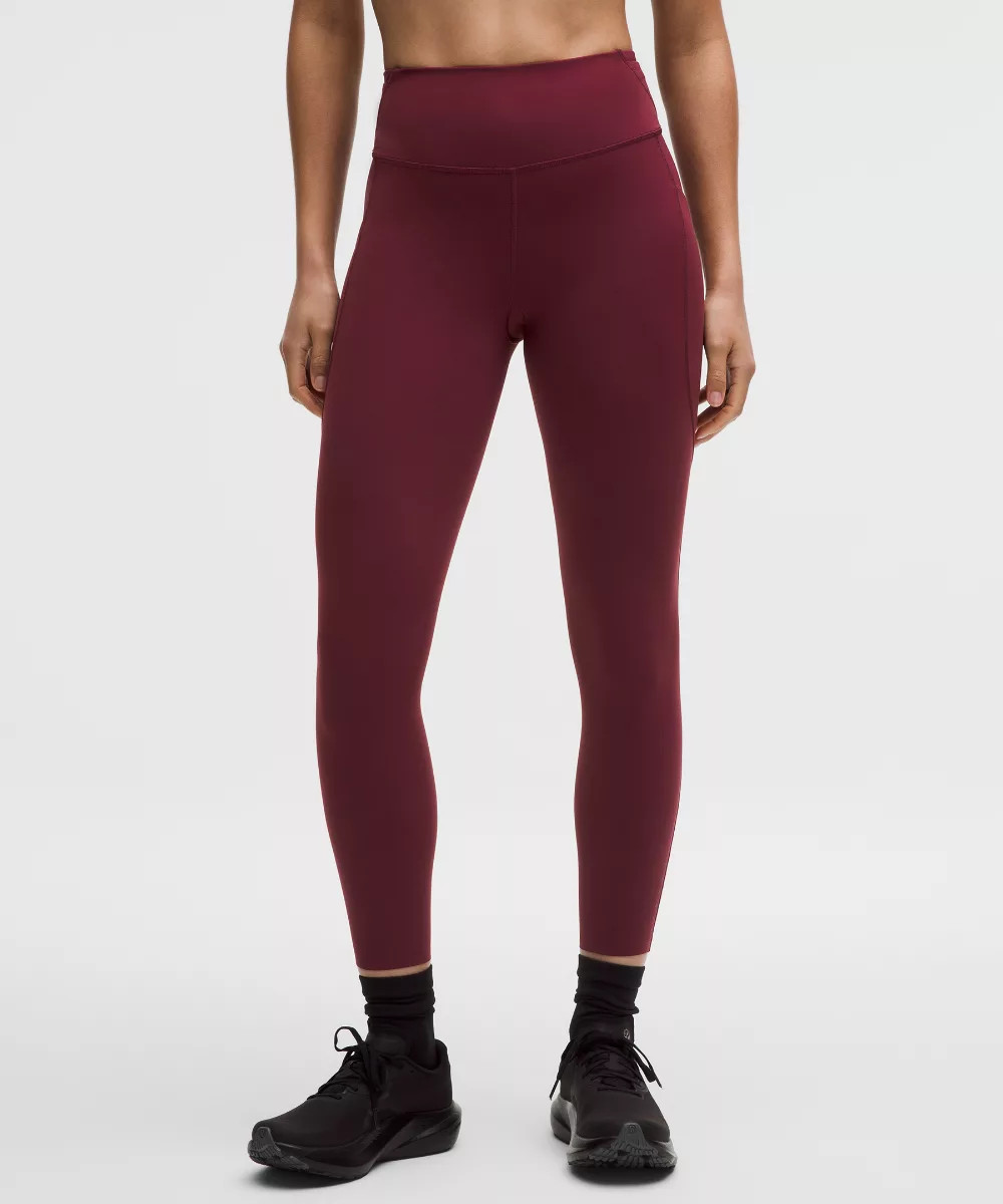 Fast and Free High-Rise Tight 25"   5 Pocket | lululemon (AU)