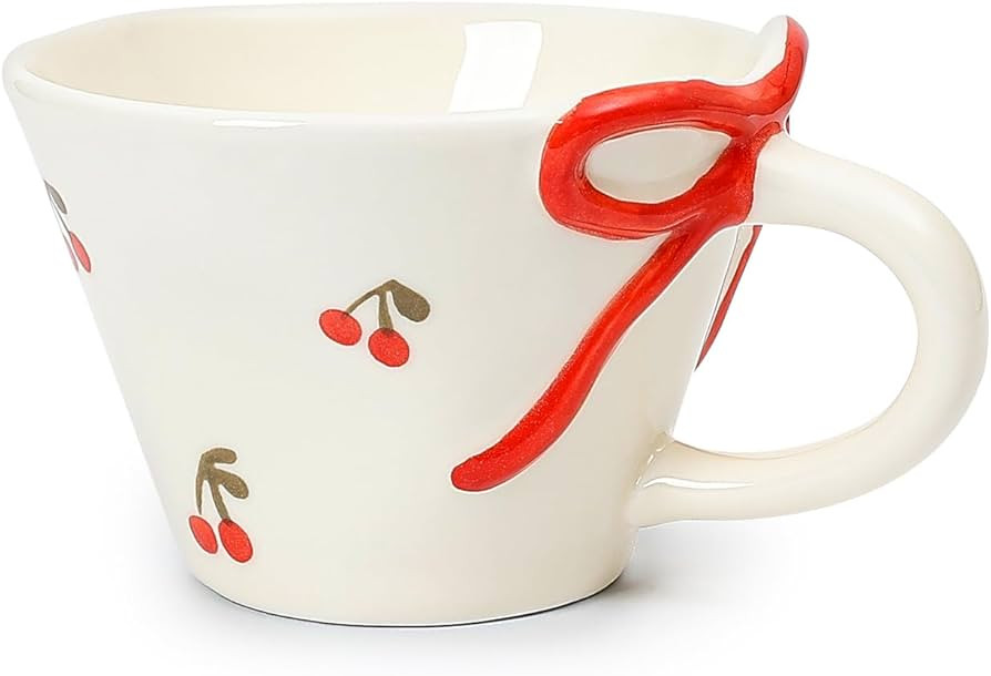 Koythin Ceramic Coffee Mug, Cute Funny Mugs for Milk Cocktails Juice Latte Cappuccino, Aesthetic ... | Amazon (US)