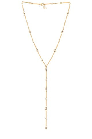 Lili Claspe Jules Lariat in Gold from Revolve.com | Revolve Clothing (Global)