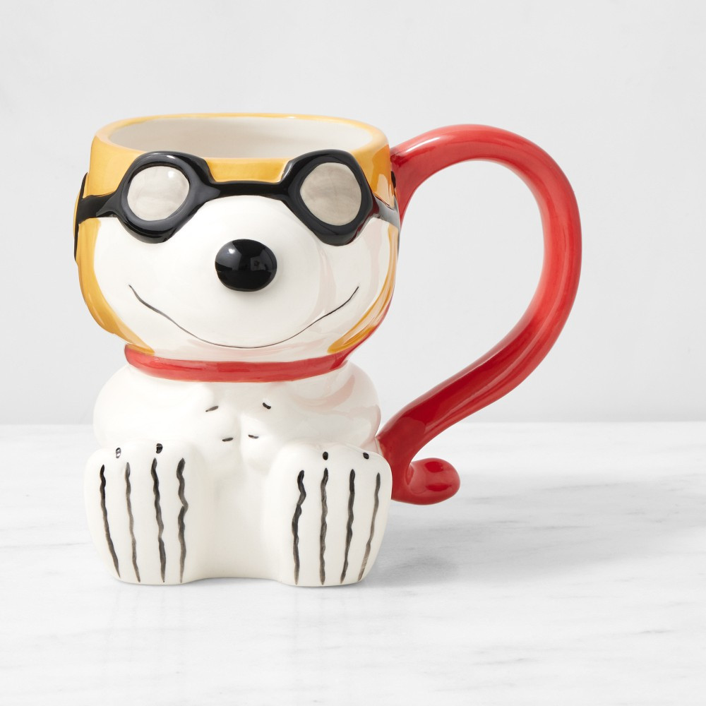 PEANUTS™ x Williams Sonoma Halloween Snoopy Figural Mug | Williams-Sonoma
