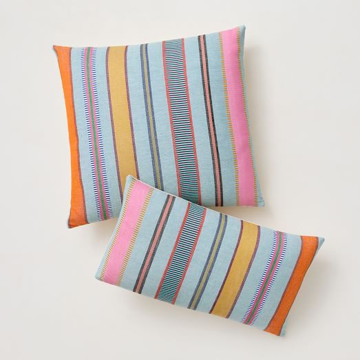 Pop Stripe Pillow Cover | West Elm (US)