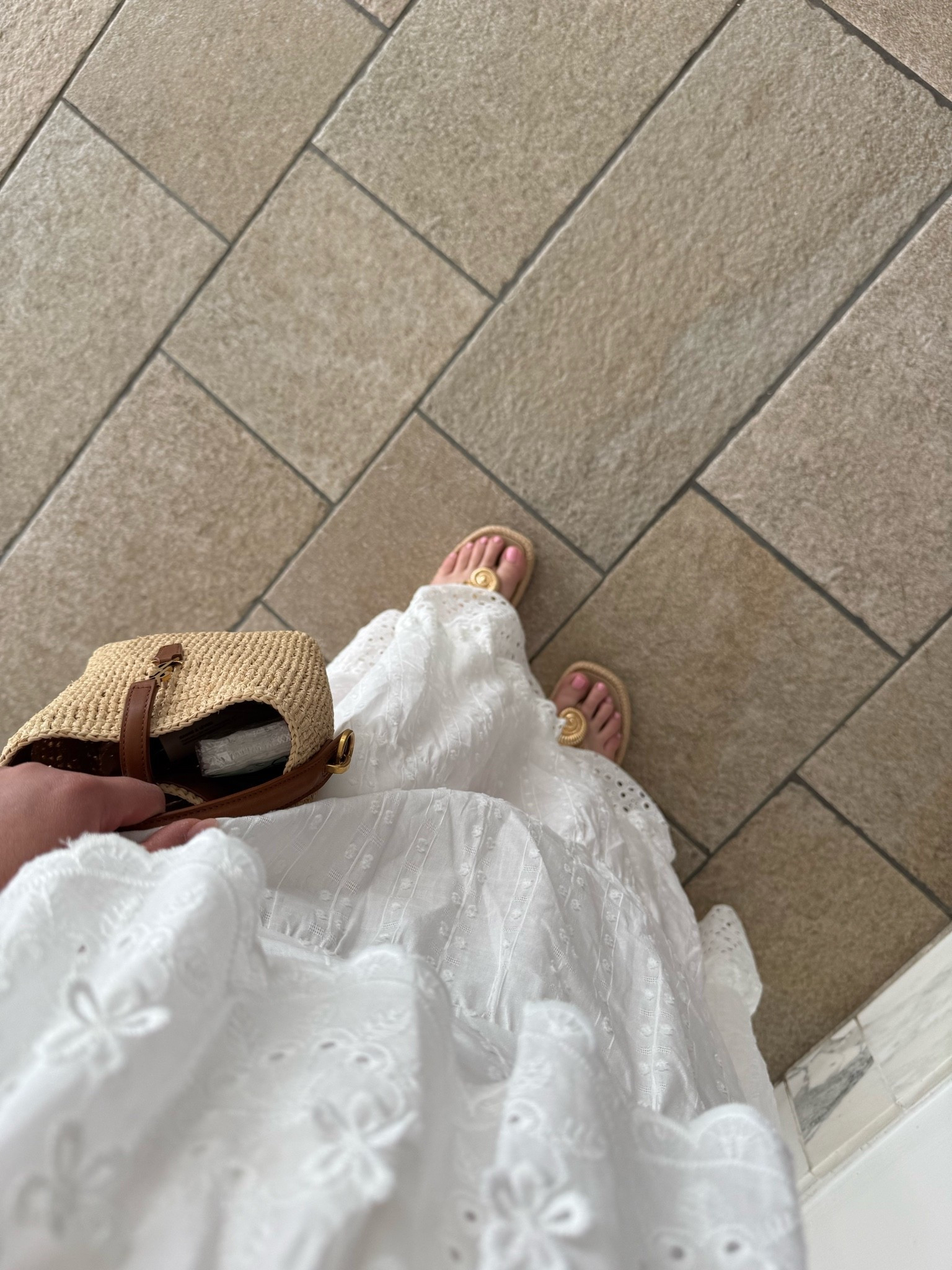 The cutest shell platform flip flops, euro summer outfit

#LTKTravel #LTKootd #LTKSeasonal