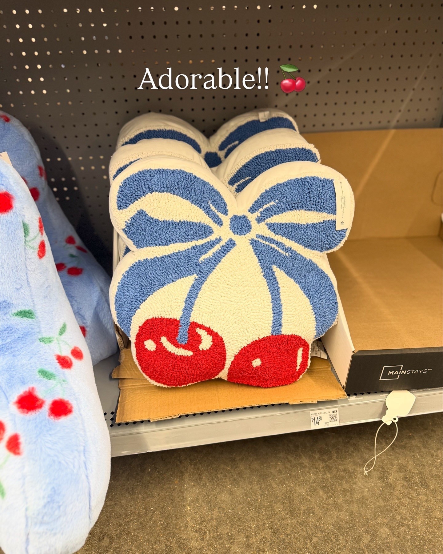 Adorable cherry pillow!! Love the vibrant colors of this collection! 

#LTKSeasonal #LTKKids #LTKHome