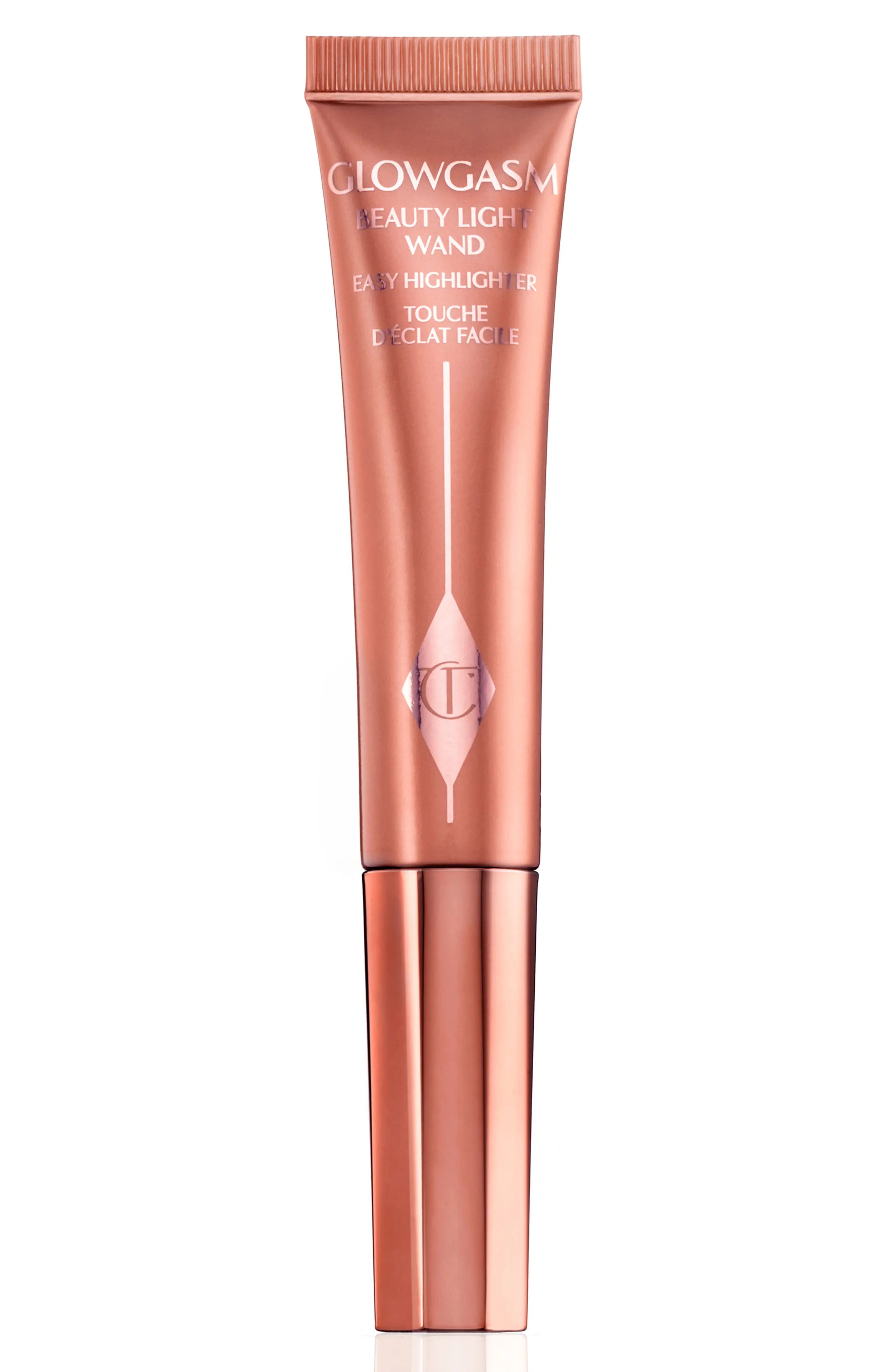 Charlotte Tilbury Glowgasm Beauty Wand Highlighter in Pinkgasm at Nordstrom | Nordstrom