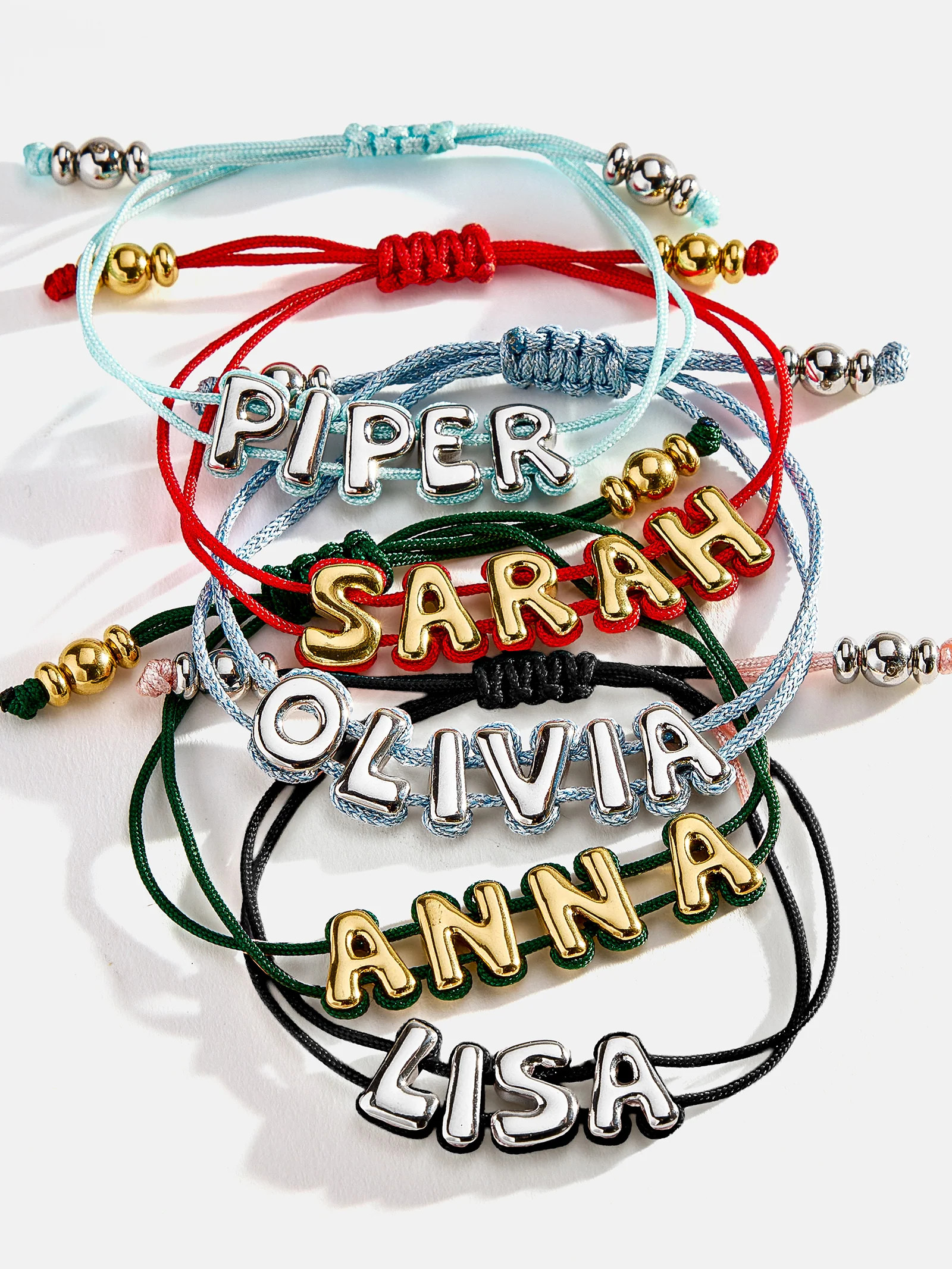 Wrapped Up Bubble Waterproof Custom Cord Bracelet - Turquoise | BaubleBar