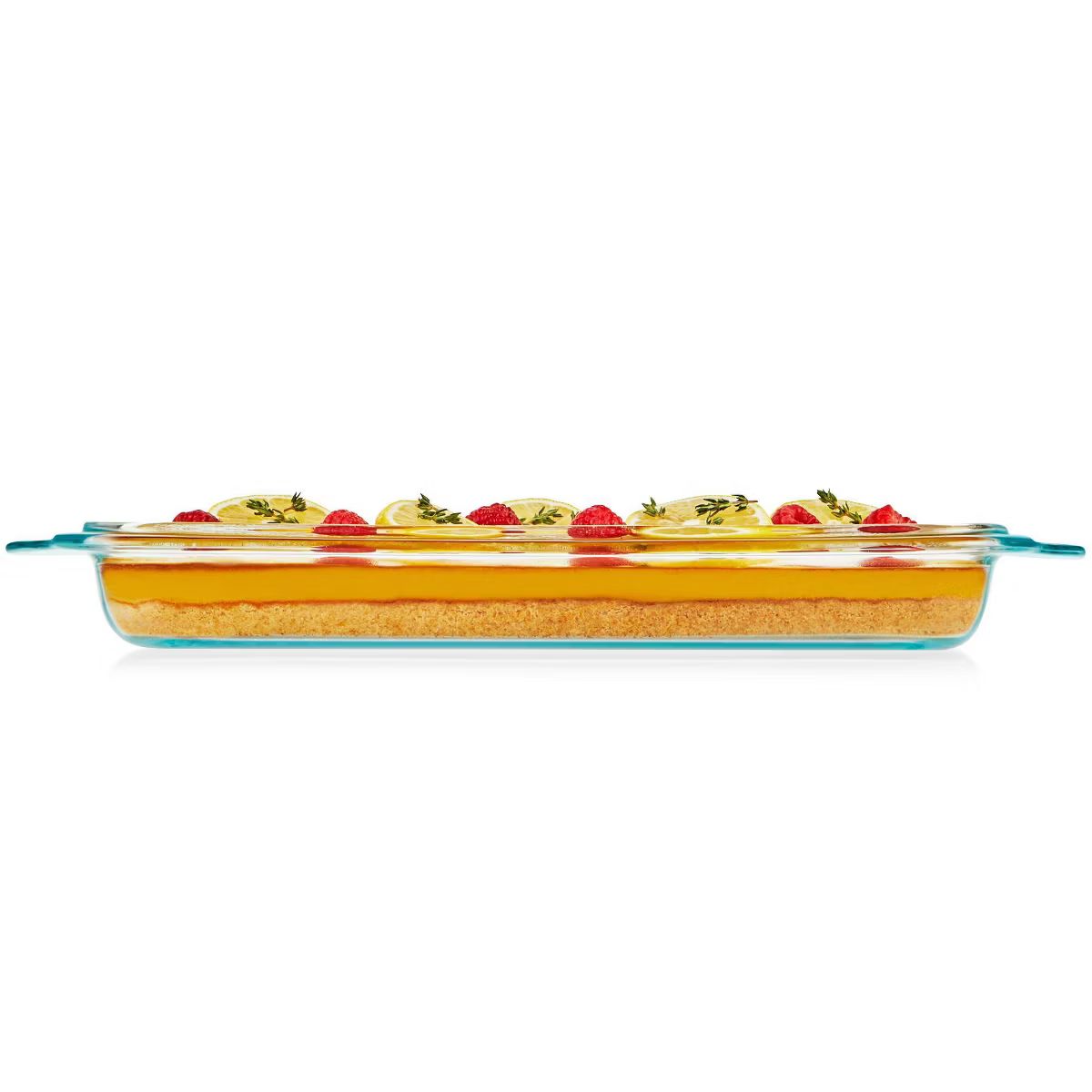 Pyrex Glass Shallow Casserole Dish Clear | Target