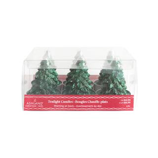 Green Christmas Tree Tealight Candles, 6ct. by Ashland® | Michaels | Michaels Stores