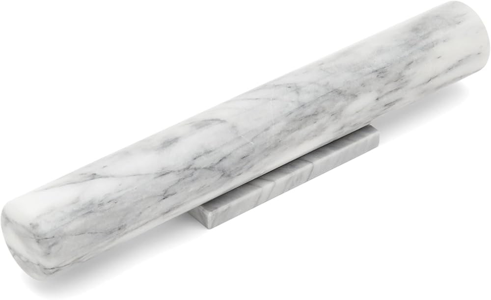 Fox Run French Marble 11" Rolling Pin with Base, 3 x 13 x 3 inches | Amazon (US)