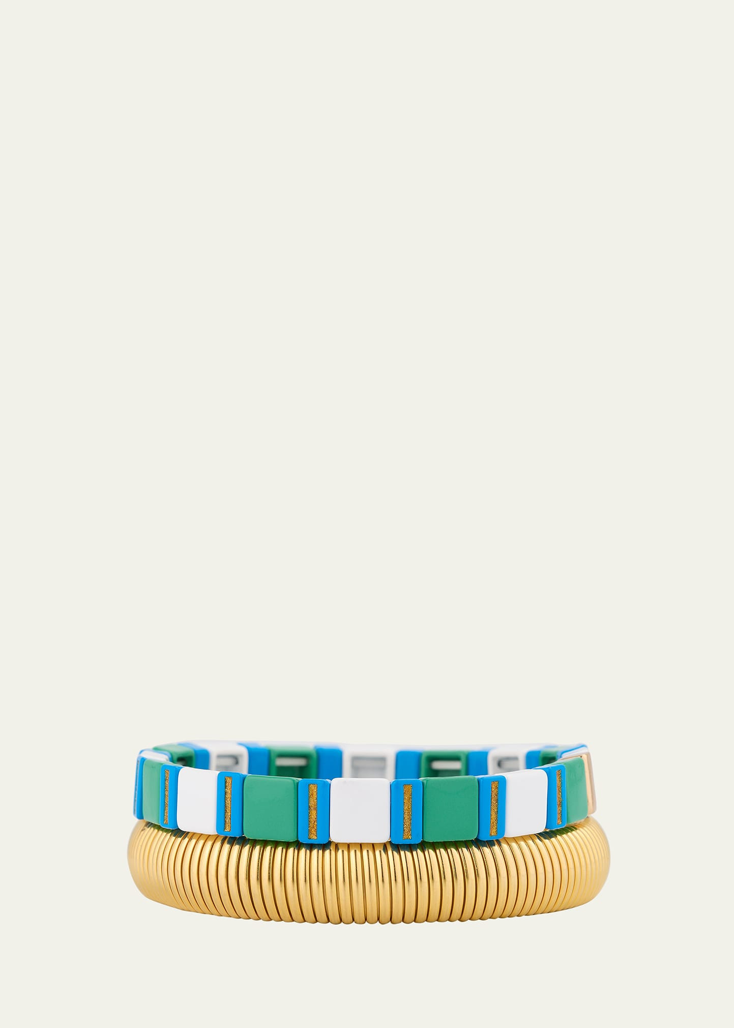 Ben-Amun The Capri Stack Cobra Bracelets, Set of 2 | Bergdorf Goodman