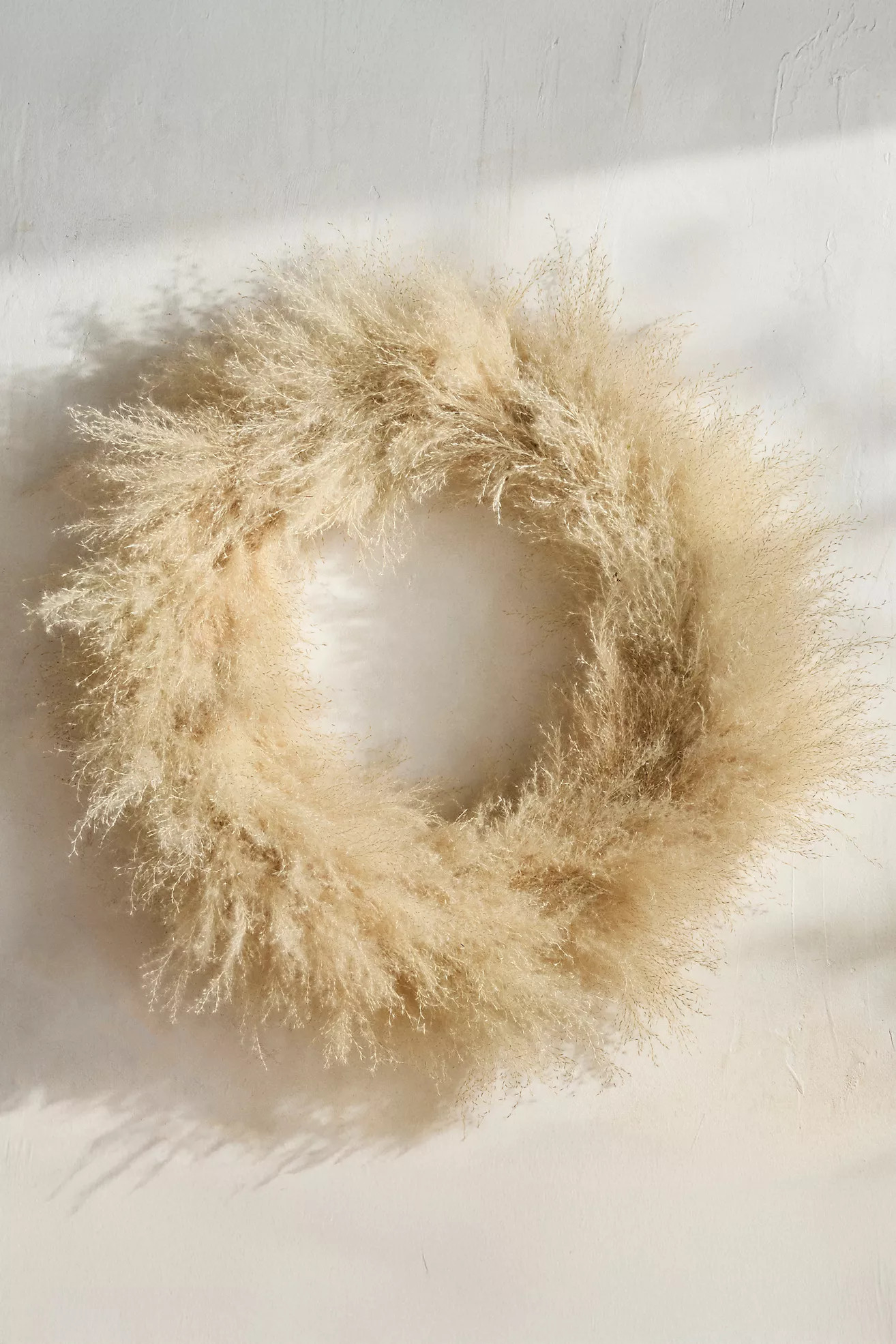 Dried Pampas Grass Wreath | Anthropologie (US)