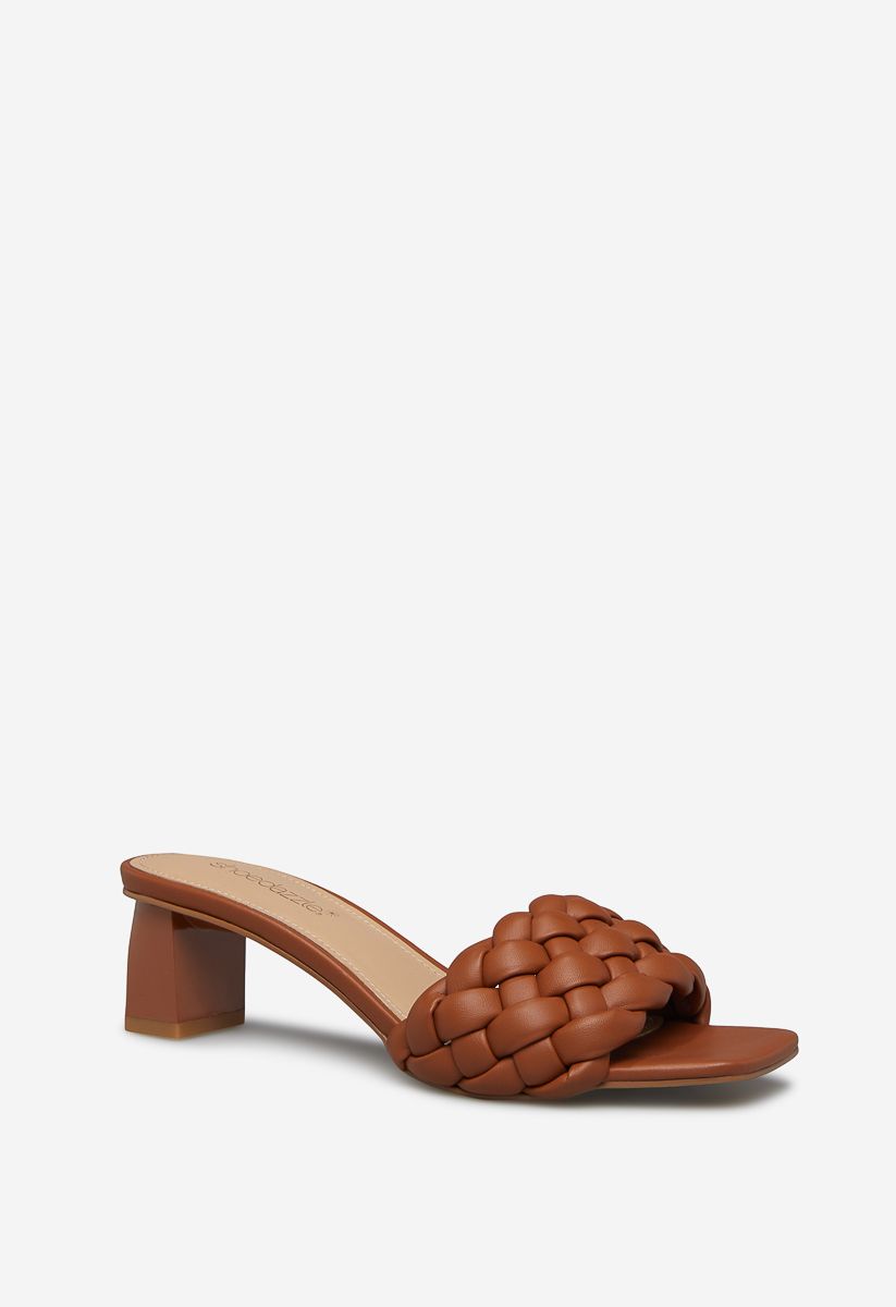Tonika Woven Heeled Sandal | ShoeDazzle