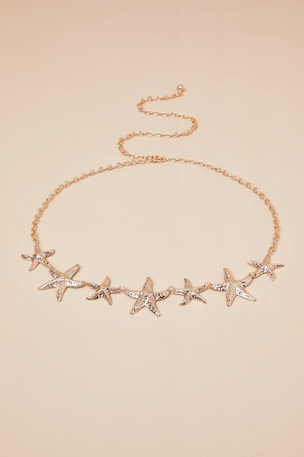 Kanani Gold Starfish Chain Belt | Lulus