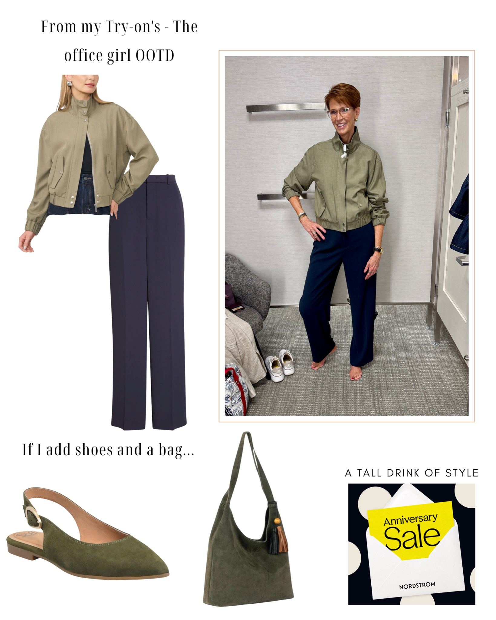 From my try ons at the Nordstrom Anniversary sale - office girl OOTD

#LTKootd #LTKOver40 #LTKTall