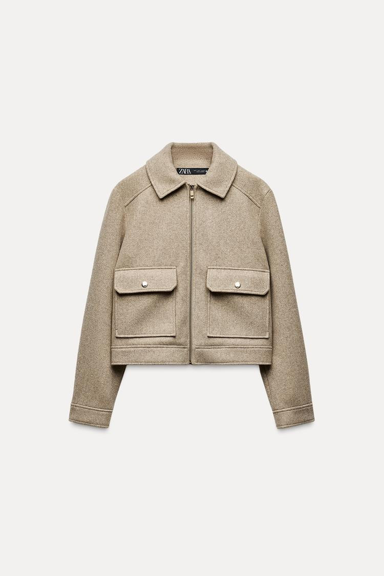 SOFT ZIP-UP JACKET | Zara US