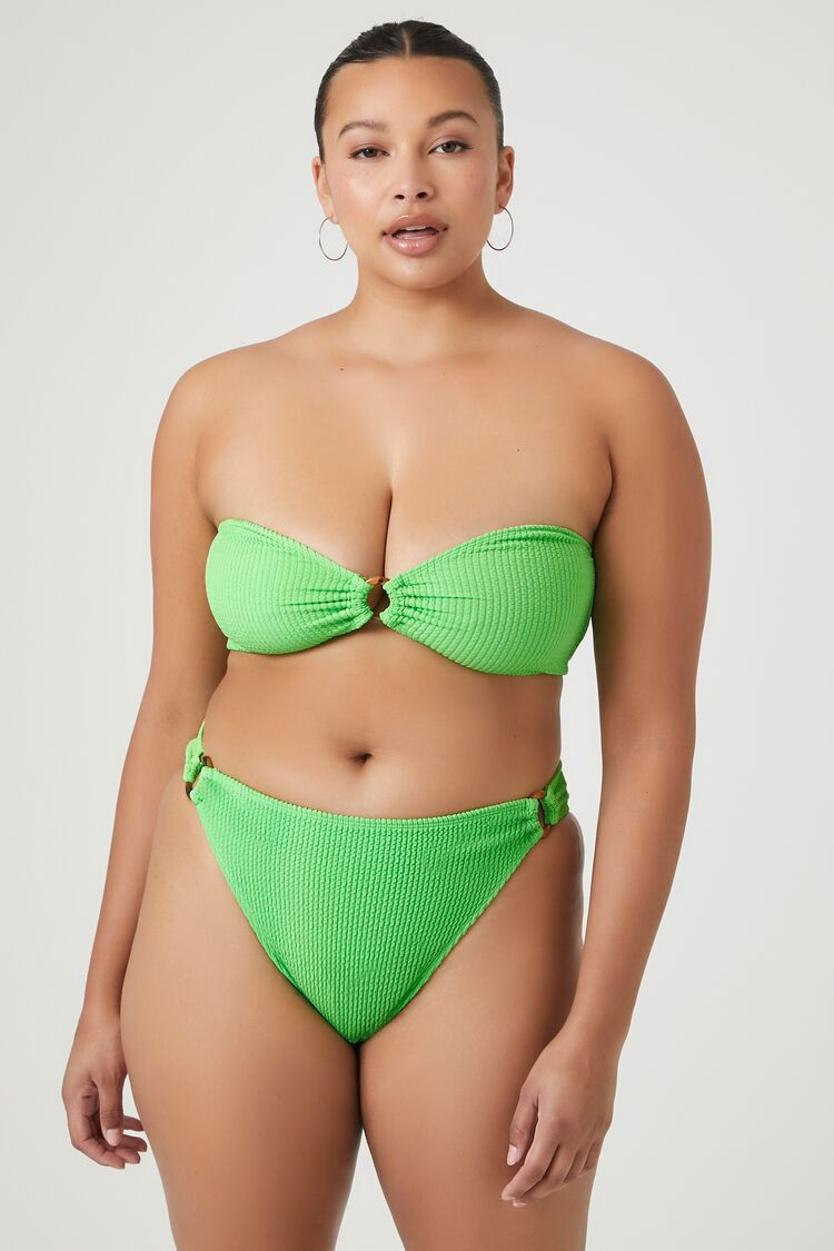 Plus Size Seamless Ring Bikini Bottoms | Forever 21