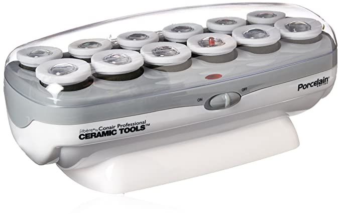 Conair Pro Ceramic Tools Porcelain Series Roller Hair Setter, 12 Count | Amazon (US)