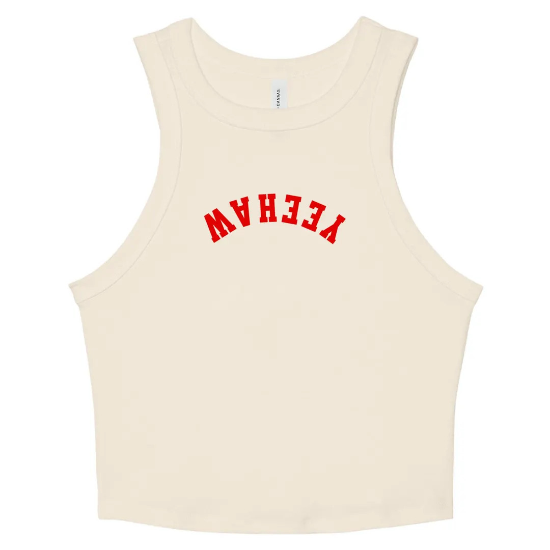 Cowgirl Minimalist Shirt Baby Tank Cowgirl Crop Top Festival Shirt Nashville Outfit Cowgirl Aesth... | Etsy (US)