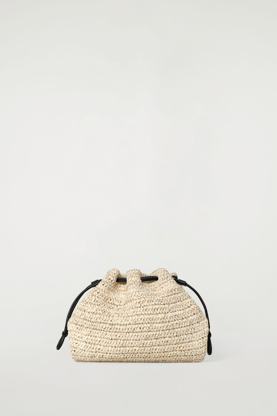 MINI CAVATELLI CLUTCH BAG - STRAW | COS (US)