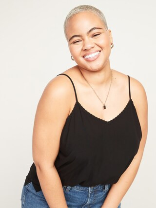 Scalloped-Edge Cami for Women | Old Navy (US)