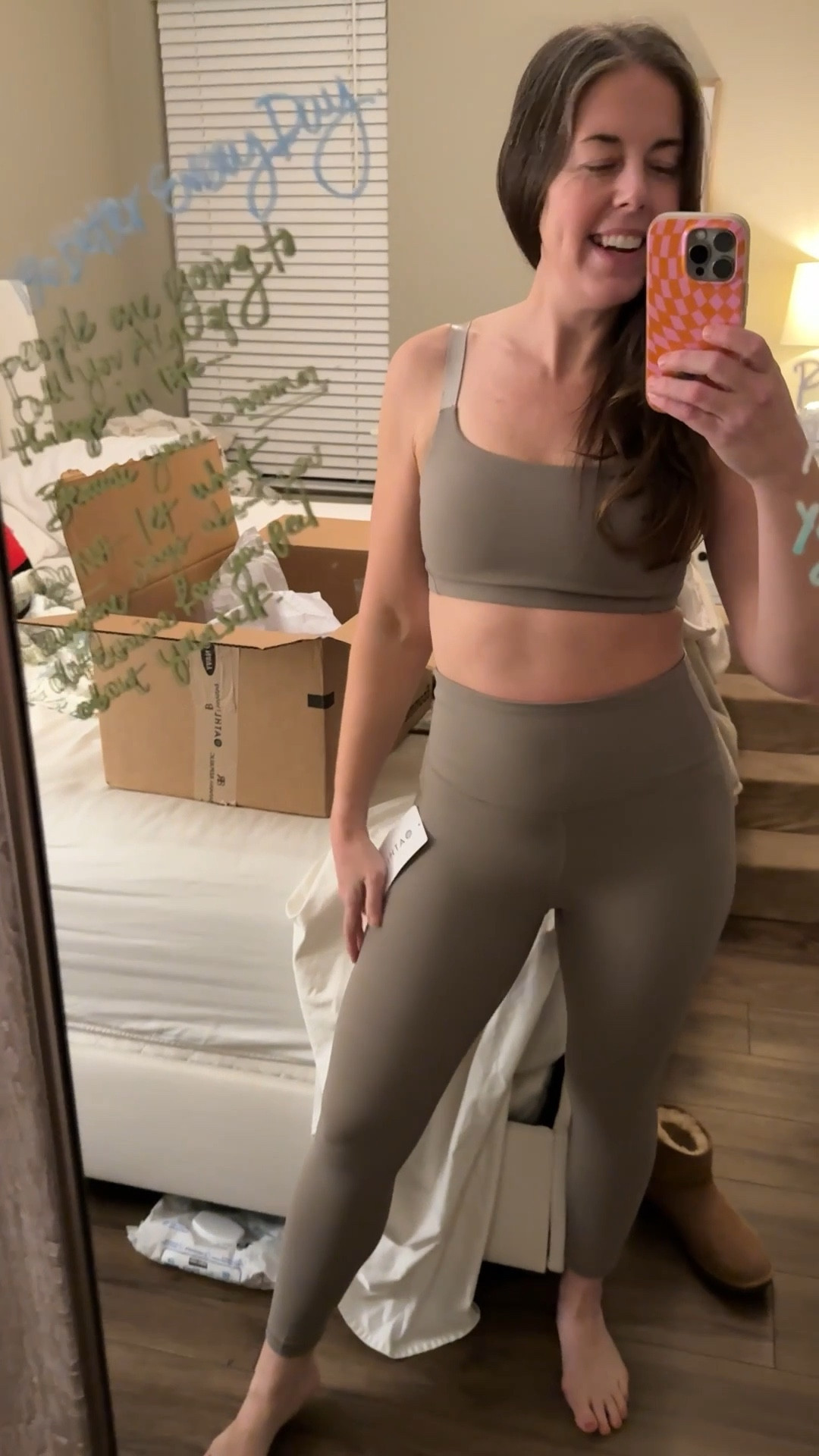 This might be my favorite holiday to new years workout set from Athleta ever! ✨
It has just enough sheen to feel festive without being loud - the kind of workout outfit that also get too excited to show up to your workout classes during the busy season. 
It supportive, super comfortable, feels elevated… and it’s on sale! 

#LTKHoliday #LTKActive #LTKSaleAlert