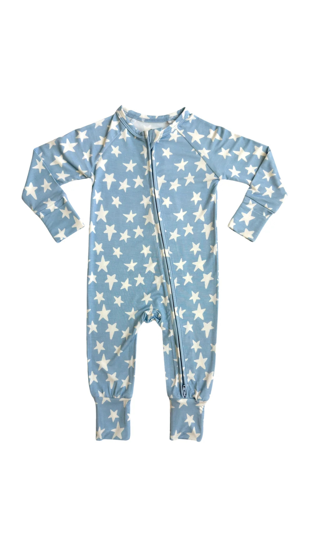 Blue Stars Zipper Romper (PREORDER SHIPS ON 5/15) | In My Jammers