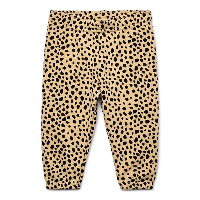 Garanimals Baby Girl Print Fleece Joggers, Sizes 6-/9 Months - 24 Months | Walmart (US)
