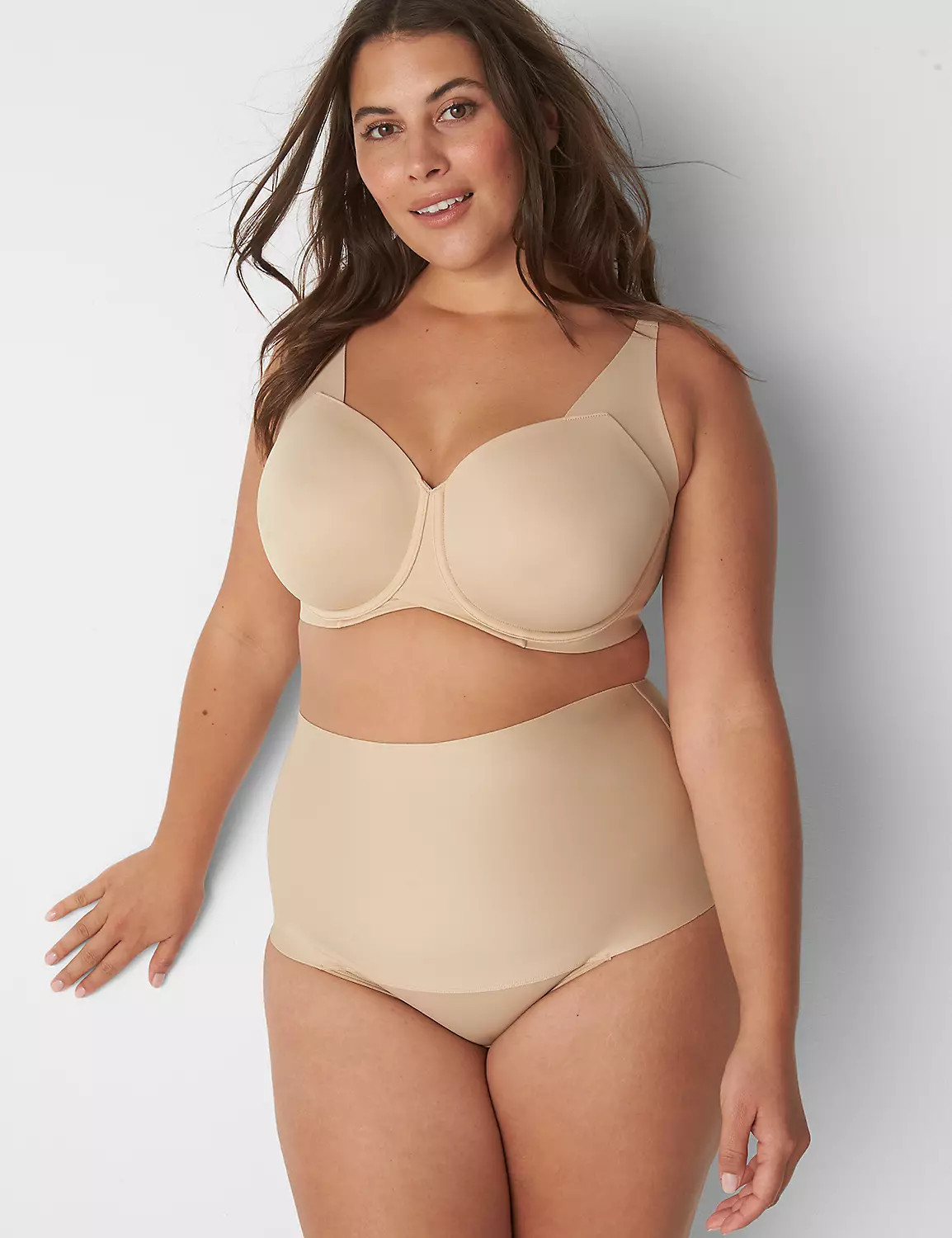 Level 2 Totally Smooth High-Waist Brief Panty | Lane Bryant (US)