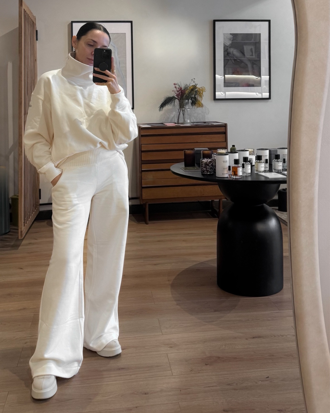 Alo Sweater + Joggers and Steve Madden Boots. Exact Items listed. 
I’m wearing a Small in the sweater, XS in the Joggers and a UK 4 in the boots 

#LTKeurope #LTKwinter #LTKuk