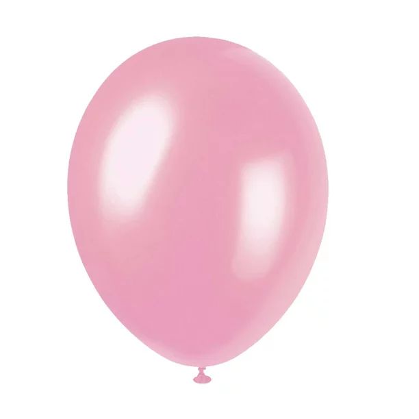 25 pcs 12" Metallic Pink Colour Latex balloons birthday party celebrations | Walmart (US)