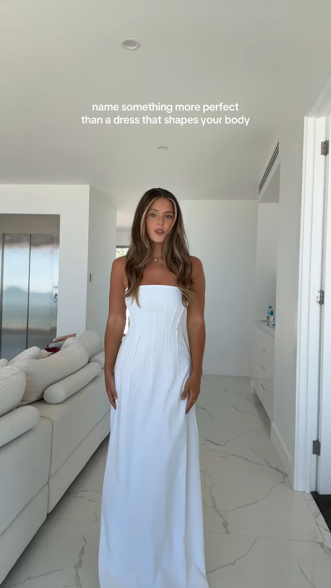 Bridal era! This is the dress you need for one of your bridal events! Next day recovery outfit or honeymoon dress! Wearing a size 6 

#LTKdresses #LTKsummer #LTKwedding