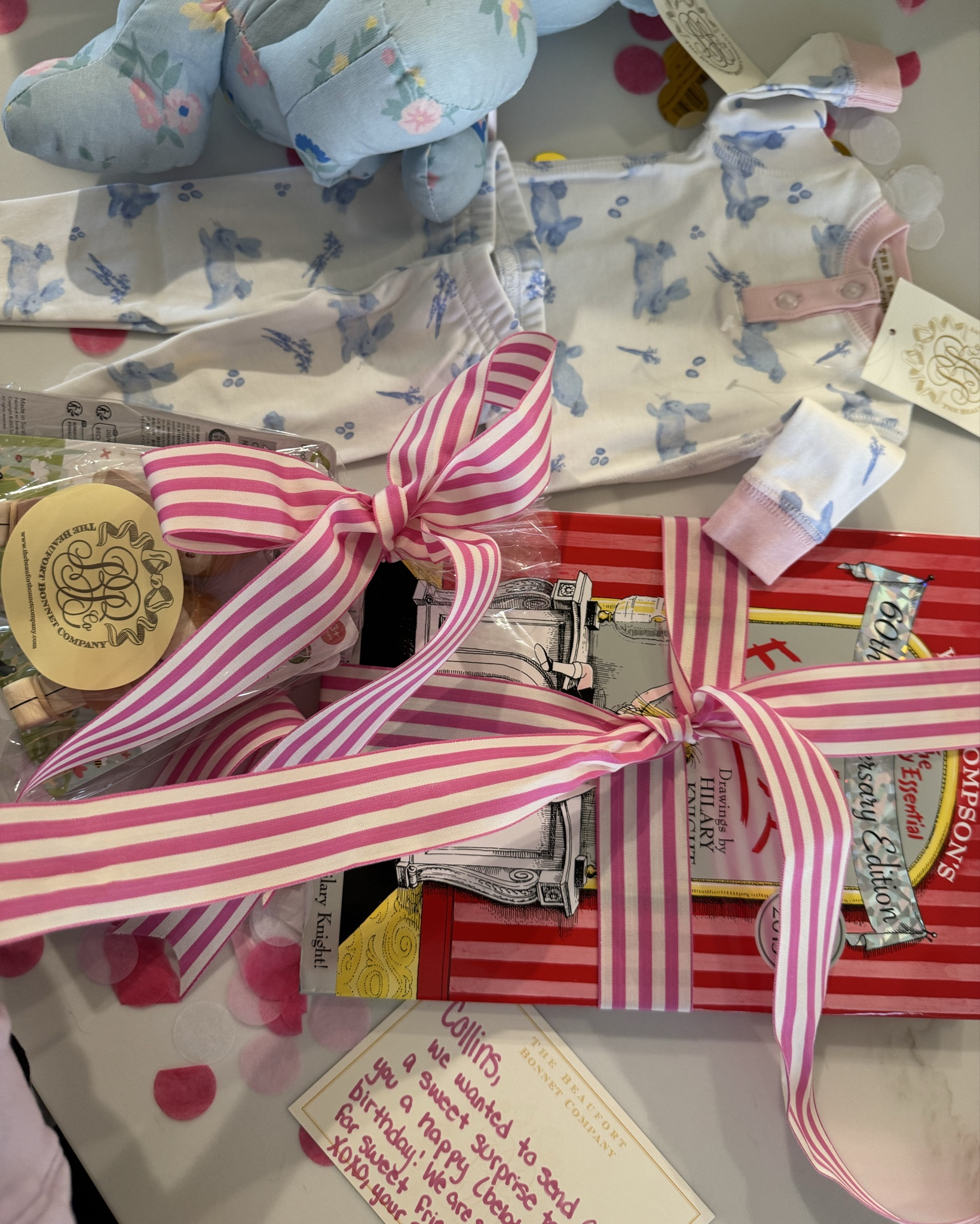 Our sweet friends over at @fhebeaufortbonnetcompany sent over the sweetest birthday surprise for Sissy!! As a mom of 4, this is one of my favorite brands and has been for 8 years!! 

#LTKKids #LTKBaby