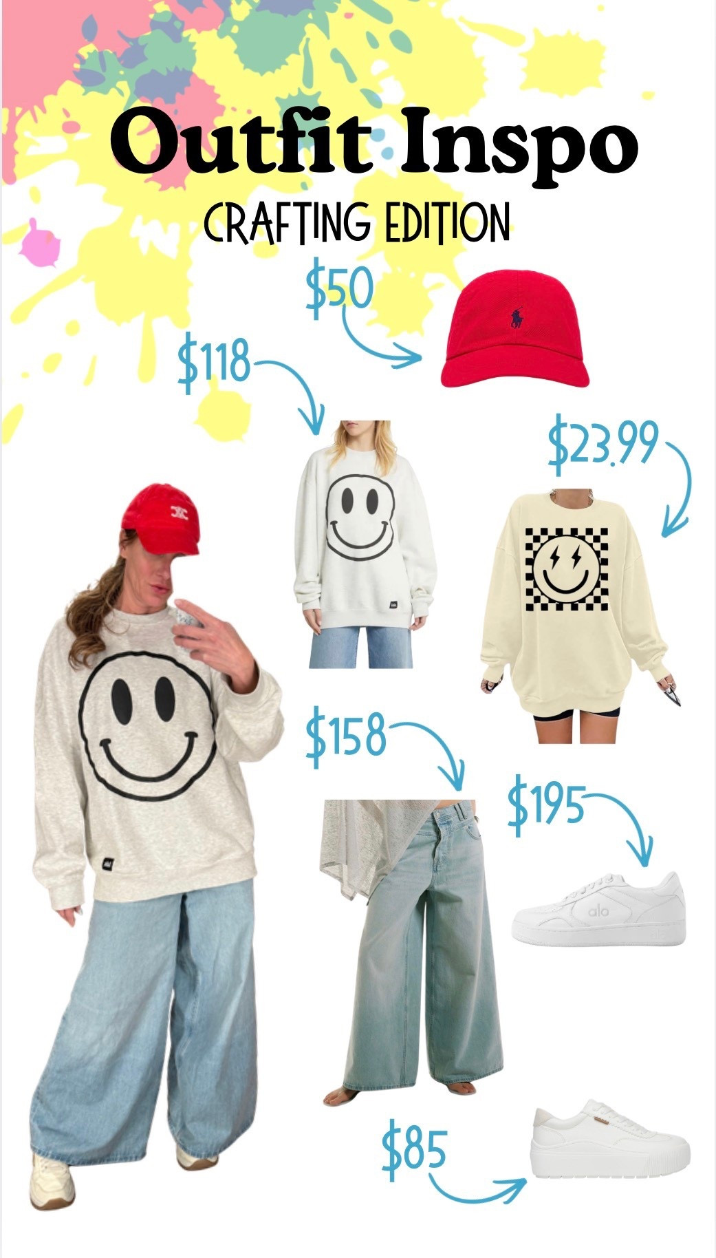 Always dressing comfy when I go crafting… sharing my entire outfit and a couple similar options🥰 there’s a lot more to come!!

#LTKOver40 #LTKootd #LTKmomlife