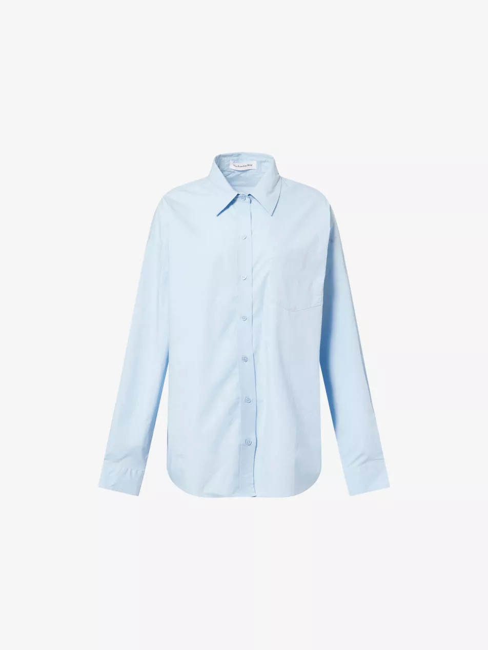 Ornella Oversized Cotton-Poplin Shirt | Selfridges