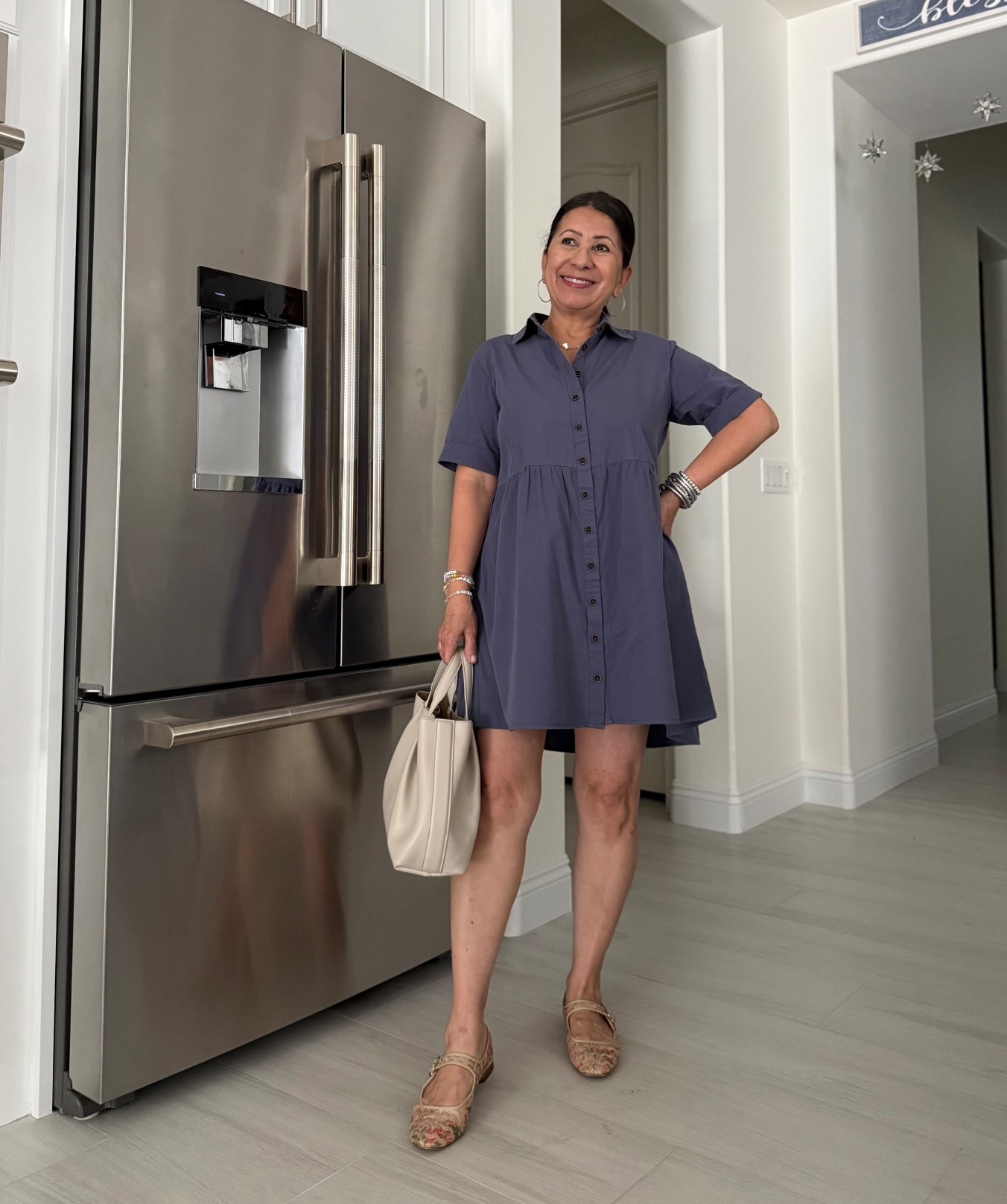 Brunch outfit ☕️


For Bowood Lane jewelry use code: Marci15 


Amazon dress | linked similar one | Sam Edelman mary jane flats | ecru color satchel | casual outfit | teacher outfit | spring outfit idea


#LTKootd #LTKgrwm #LTKdayinmylife