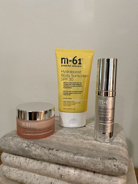 New Bluemercury M-61 skincare products I’m loving! The sunscreen is a must because IYKYK. 

#LTKbeauty